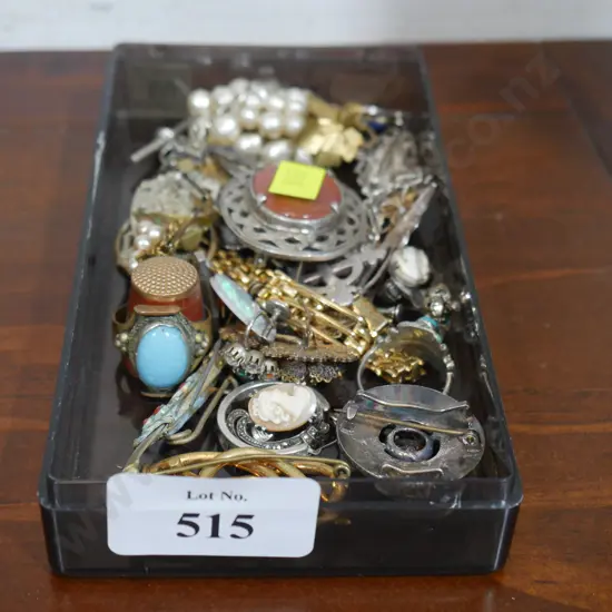 Silver & costume jewellery