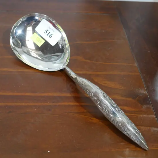 Silver plated spoon