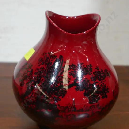Royal Doulton Flambe vase