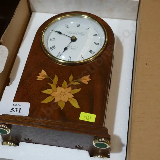 Boxed mantle clock