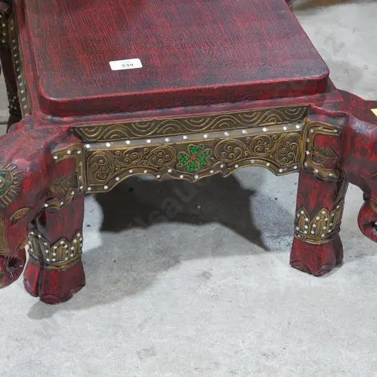 Elephant foot stool