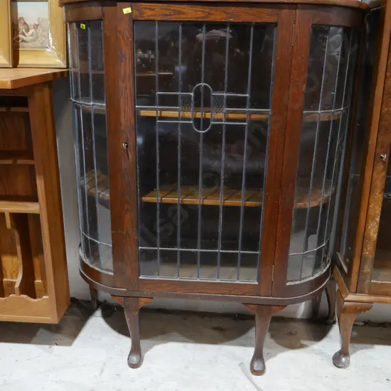 Leadlight china cabinet