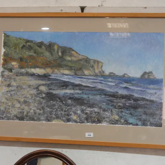 Large framed artwork