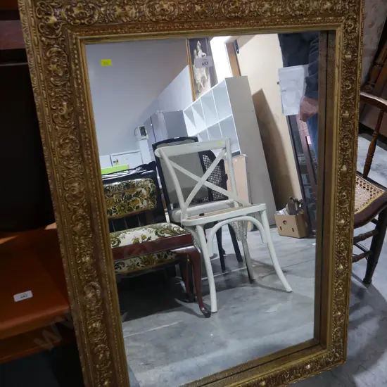 Gilt frame mirror