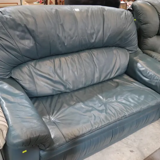 2 seater leather couch