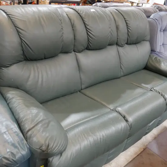 3 seater leather couch