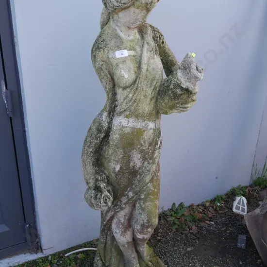Concrete garden figurine