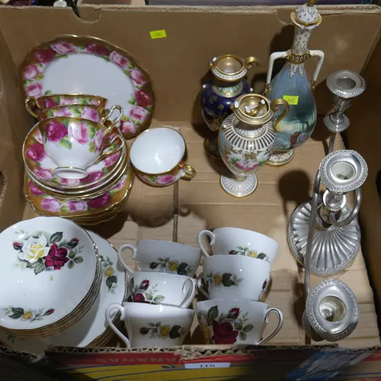 Trios, candle sticks