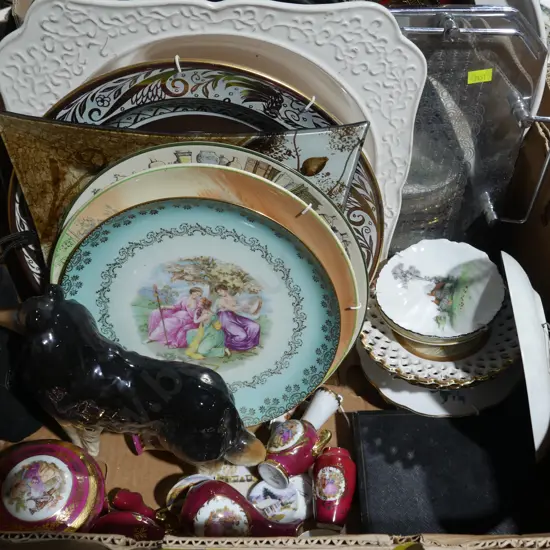 China plates, trays ornaments