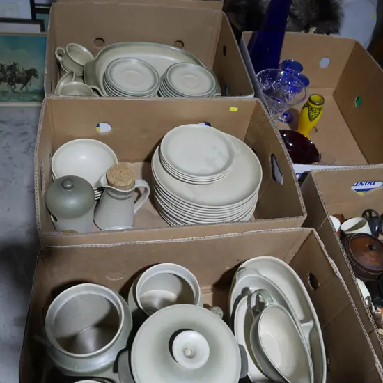 Temuka pottery 4 boxes