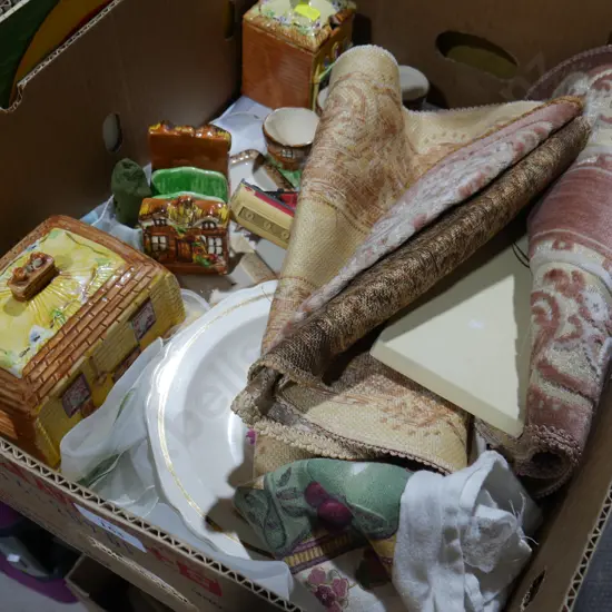 China's, toys, placemats etc