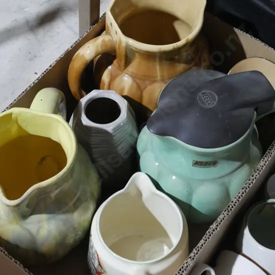 Old electric jugs etc