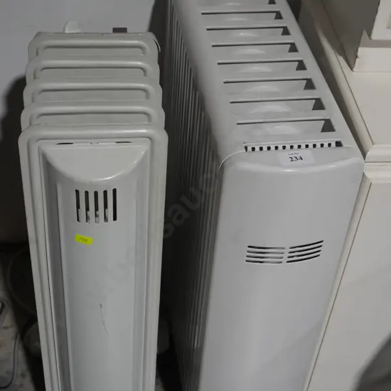 2 oil heaters