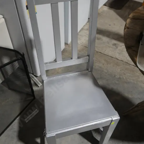 Silver chair