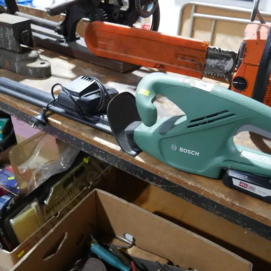 Bosch Hedge trimmer battery