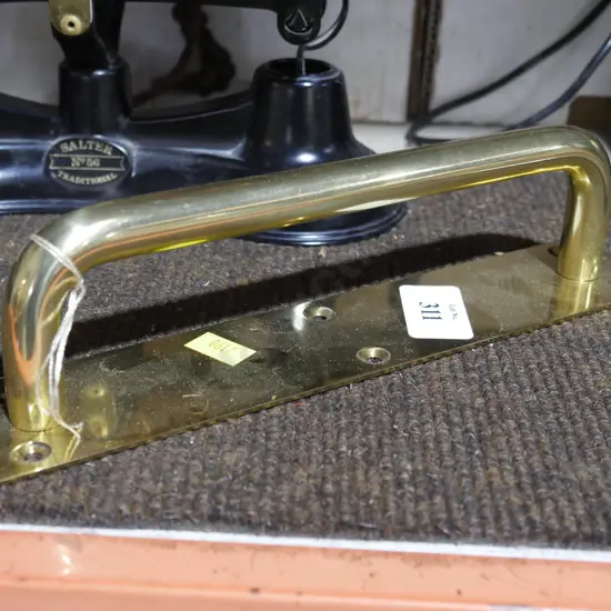 Brass handle