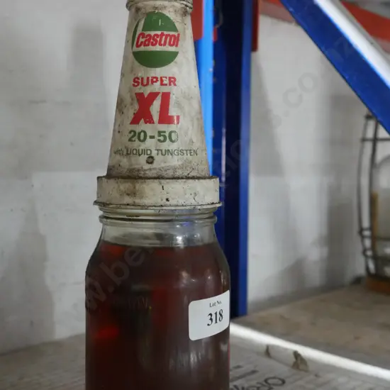 Castrol oil bottle