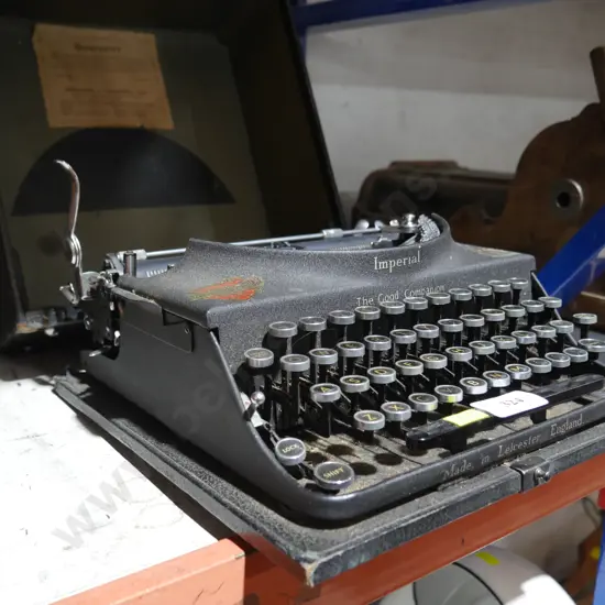 Old typewriter