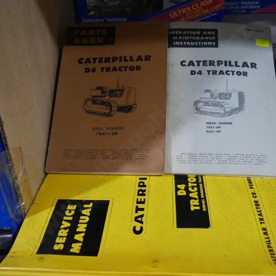 Tractor manuals