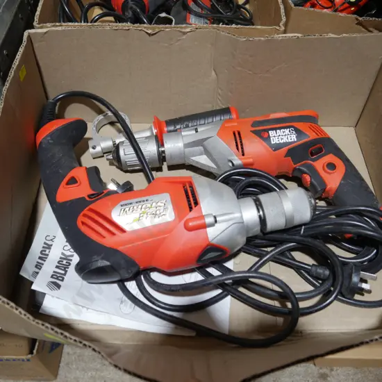 2 electric drills