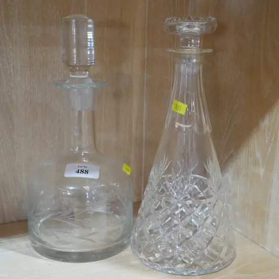 2 decanters