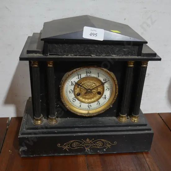 Marble clock