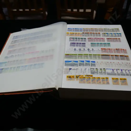 NZ stamp album
