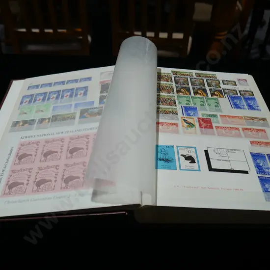 NZ stamp album