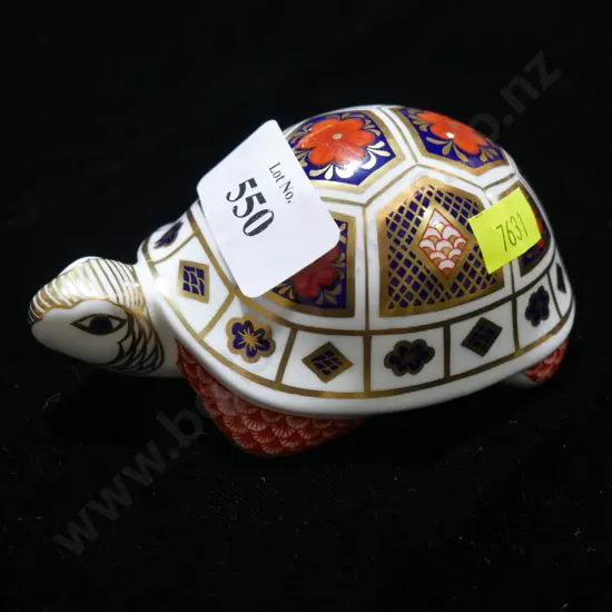 Crown Derby turtle