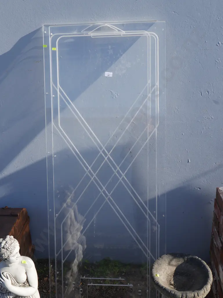 2 Perspex panels Image 1++