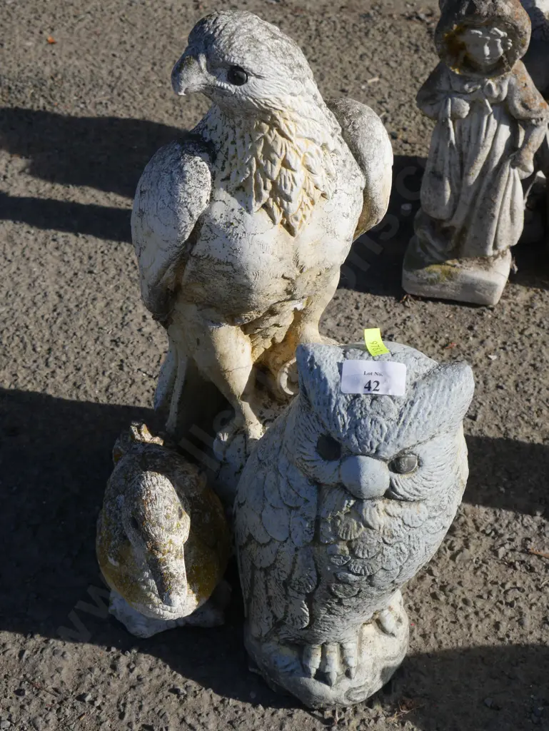 3 bird garden ornaments Image 1++