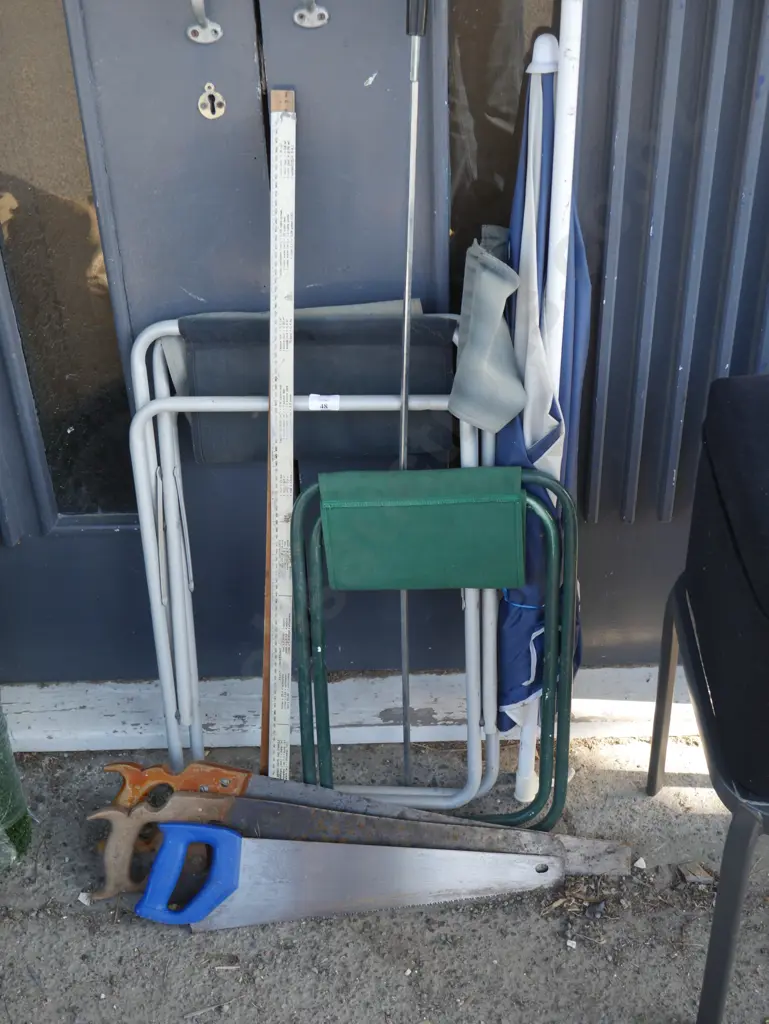 Saws, folding chairs etc Image 1++