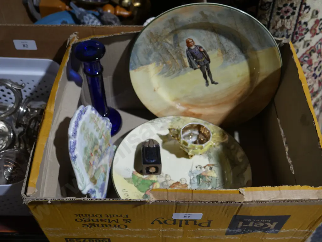 Royal Doulton plates etc Image 1++