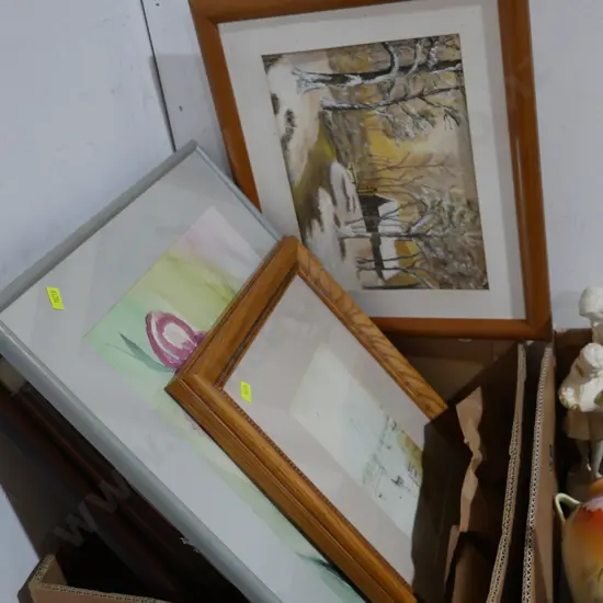 Box of artworks