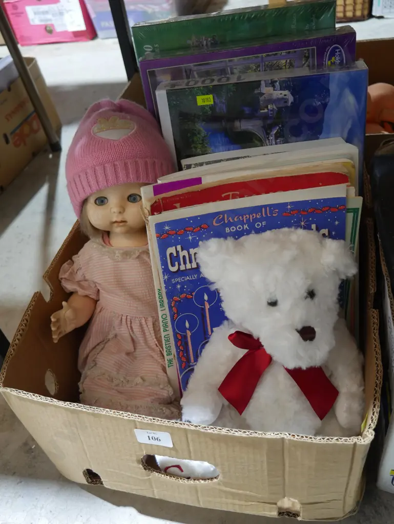 Doll, books etc Image 1++