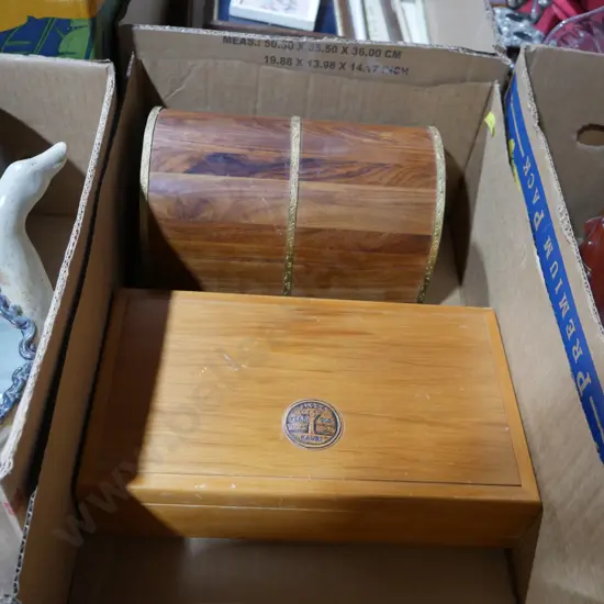 Wooden boxes