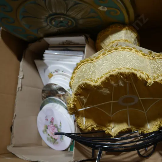 Tiles, lamp shade etc