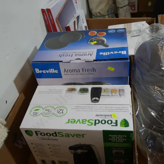 New food saver and coffee machine