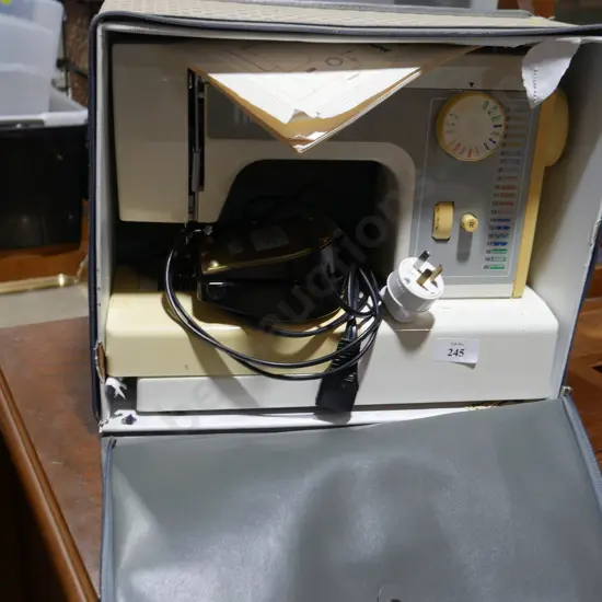 Finesse sewing machine