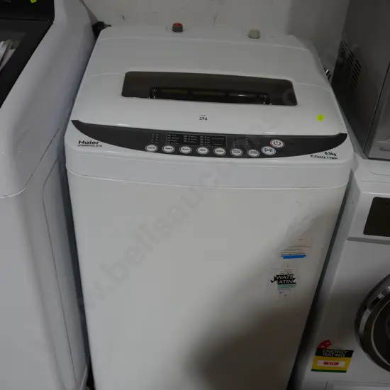 Haier washing machine