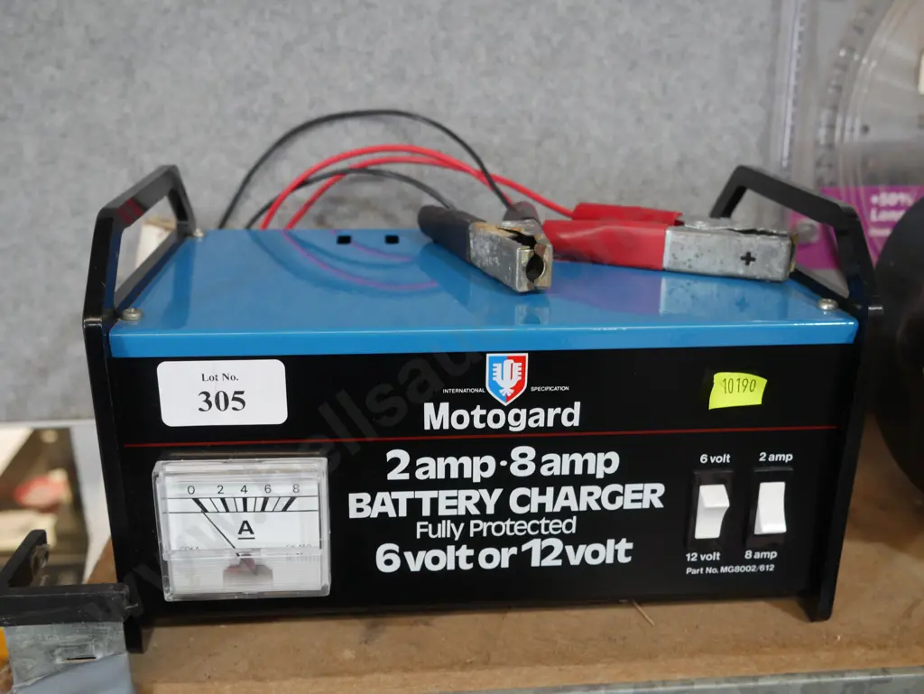 Motogard battery charger Image 1++