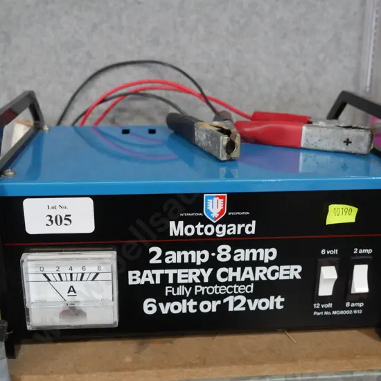 Motogard battery charger