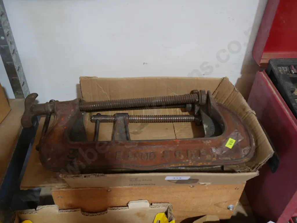 Two large clamps Image 1++