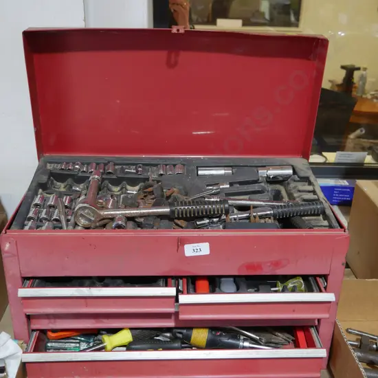 Toolbox and contents