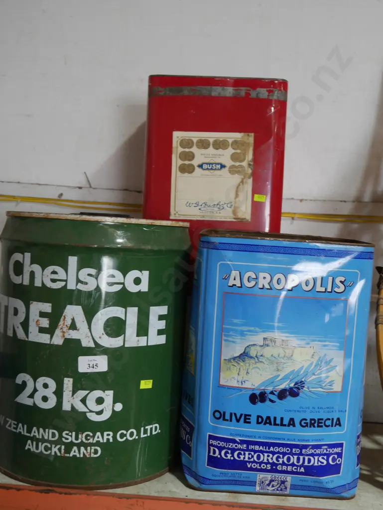 3 vintage tins Image 1++