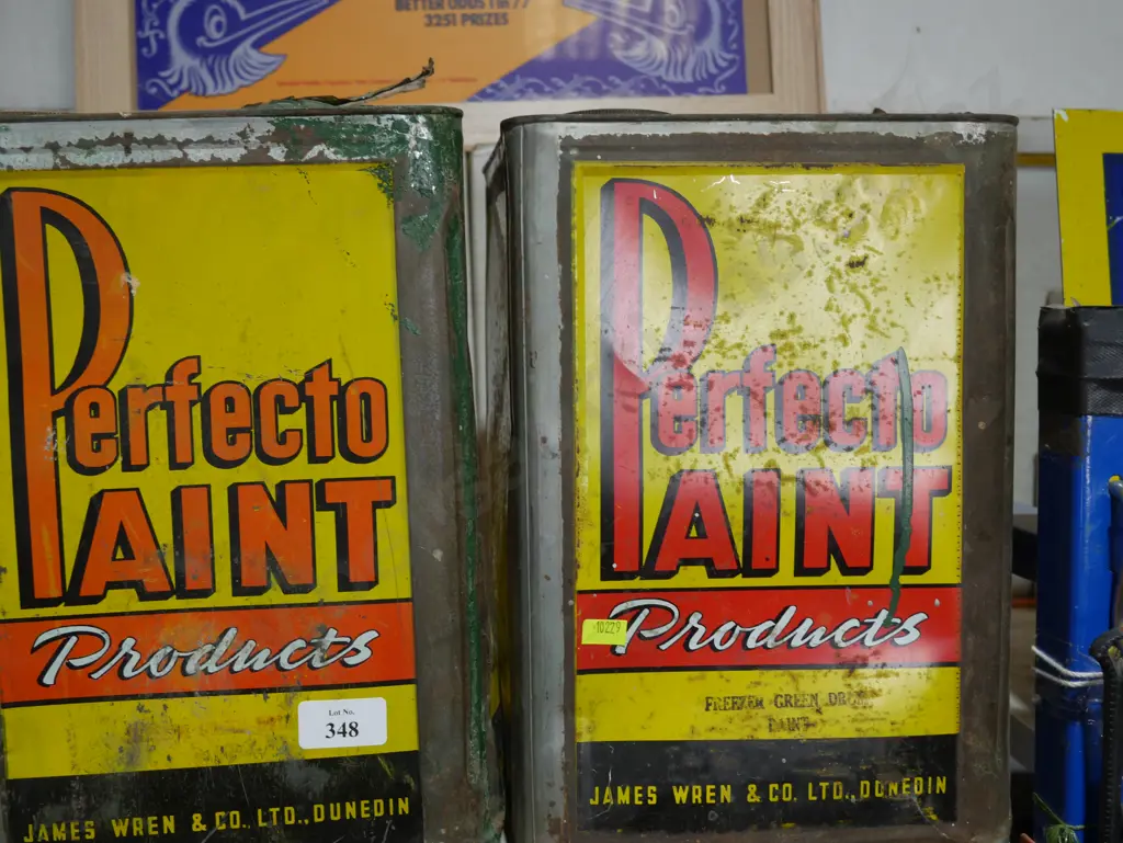 2 perfecto paint tins Image 1++