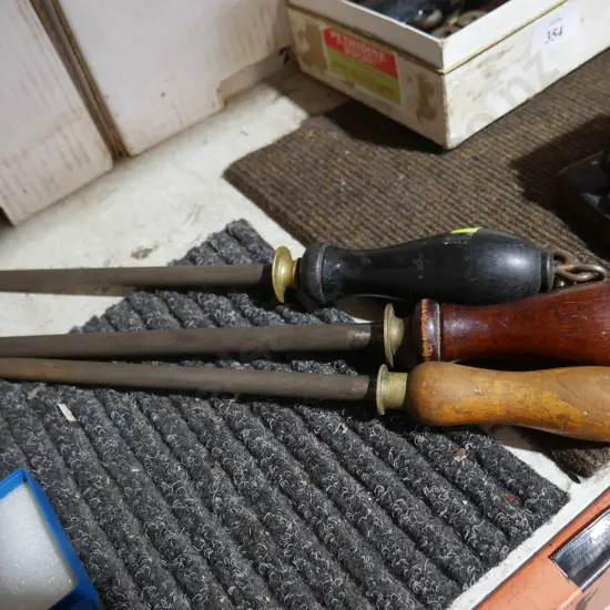 3 sharpening steels