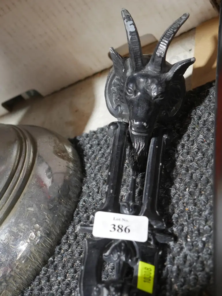 Goats head door knocker Image 1++