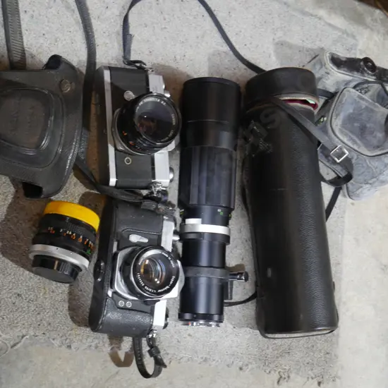 Canon camera and lenses