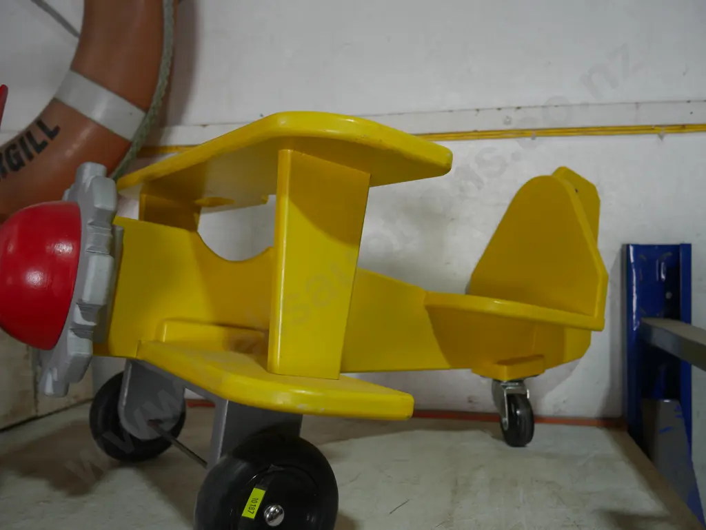 Child's wooden ride-on plane Image 1++